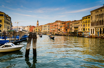 Venezia dal Ponte vista from a bridge
