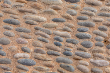multi-colored gravel and stones underfoot