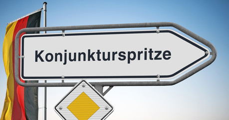 Eine Konjunkturspritze hat jetz Priorität