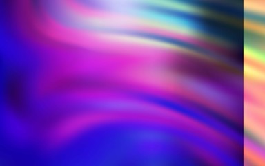 Fototapeta premium Light Purple, Pink vector blurred shine abstract background.
