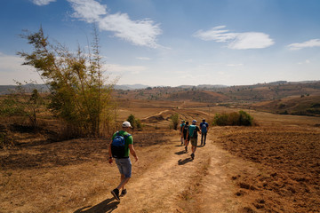 Trekking in Birmania