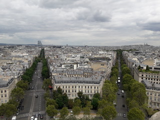 Fototapeta na wymiar vue aerienne de Paris