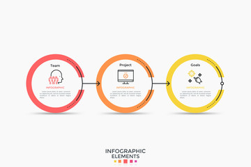 Minimalistic Infographic Template
