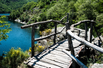 Obraz premium Lac de Villefort, Lozère