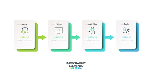 Minimalistic Infographic Template