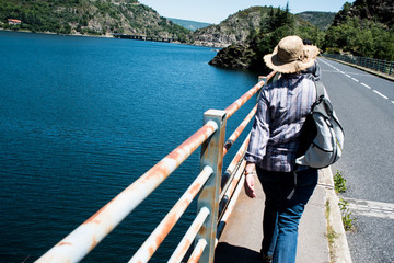 Fototapeta premium Lac de Villefort, Lozère