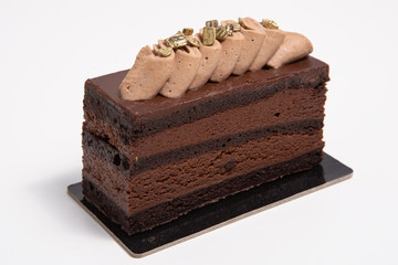 Chocolate cake - brownie.