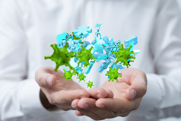 epidemic coronavirus 2019-nCoV, Novel Coronavirus Alert outbreak . Virus Covid 19-NCP. Spread of...