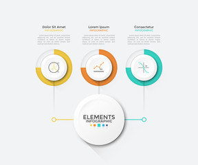 Creative infographic template