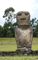 Ahu Akivi, Isla de Pascua, Chile
