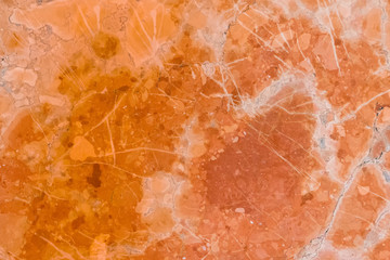 Red, orange and yellow marble texture. Stone background seamless pattern