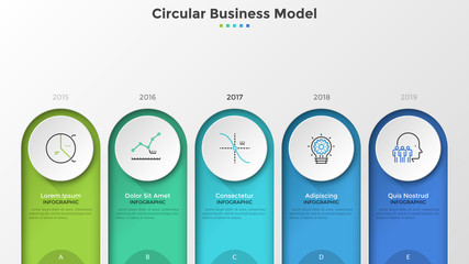 Creative infographic template