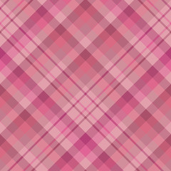 Seamless pattern in exquisite berry pink colors for plaid, fabric, textile, clothes, tablecloth and other things. Vector image. 2
