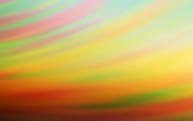 Light Blue, Yellow vector texture with bent lines. Modern gradient abstract illustration with bandy lines. Colorful wave pattern for your design.