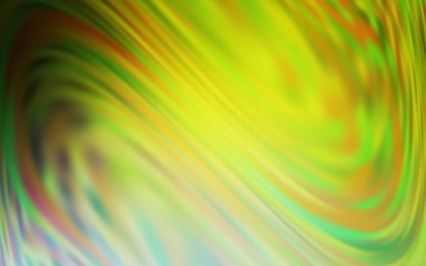 Light Green, Yellow vector blurred background. A completely new colored illustration in blur style. New way of your design.