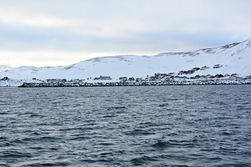 Skarsvag is a village in Nordkapp