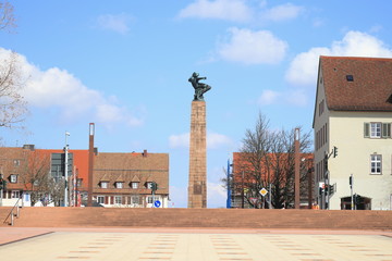 Freudenstadt, Marktplatz und Venus-Säule