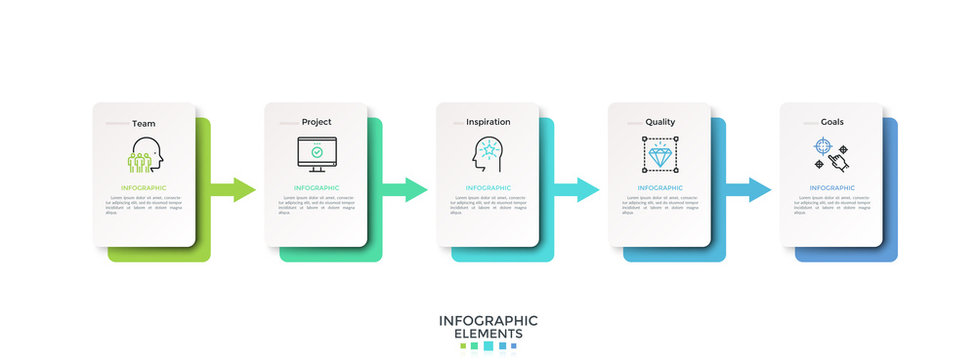 Minimalistic Infographic Template