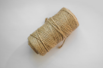Isolated twine on a white background