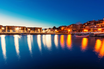 Obraz premium city at night