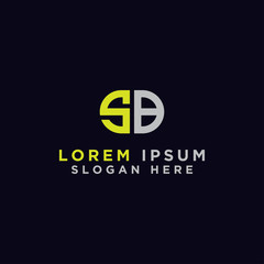 logo design inspiration for companies from the initial letters of the SB logo icon. -Vector