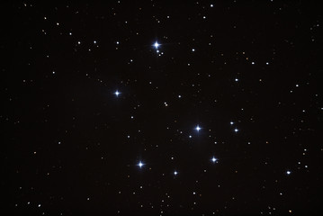 stars in the sky Pleiades
