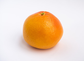 grapefruit on a white background 