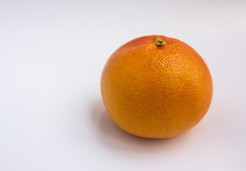 grapefruit on a white background 