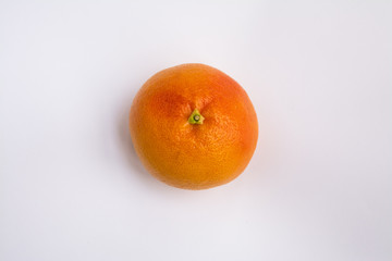 grapefruit on a white background 