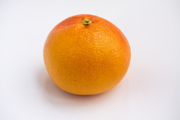 grapefruit on a white background 