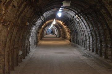 Podziemny chodnik w kopalni, Polska