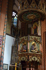 Fototapeta na wymiar Kościół pw. Świętych Aniołów Stróżów, Wałbrzych, wnętrze
