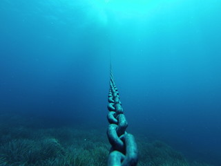 sul fondo la catena