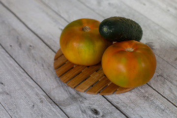 Photo exhibition tomatoes