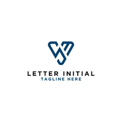 logo design inspiration for companies from the initial letters of the SM logo icon. -Vector