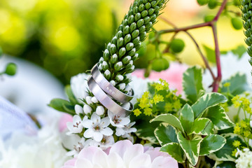 Wedding Ring symbol of love and human relationships commitment
