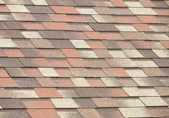 Multicolored andulin roof texture