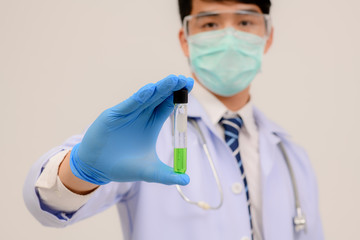 Technicians of vascular health in clinical laboratories for medical research and development...
