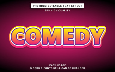 comedy text effect