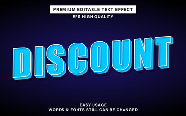 Fototapeta premium discount text effect