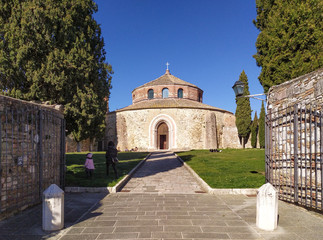 saint angel temple in the city of Perugia