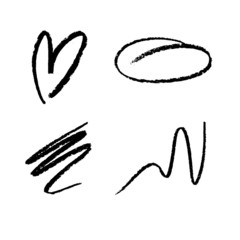 Liner or marker texture set