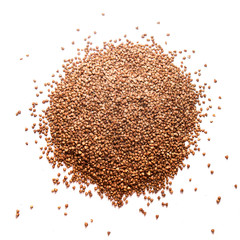 Food background of buckwheat grain