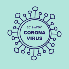 corona virus 2019-nCoV . Corona Virus in Wuhan, China, Global Spread, and Concept Stopping Corona Virus. Flu and lung disease spreading of world. Dangerous Chinese ncov corona virus, risk alert.