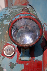 Fototapeta na wymiar detail of an old car