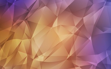 Light Blue, Yellow vector polygon abstract background. Colorful illustration in abstract style with triangles. A new texture for your web site.