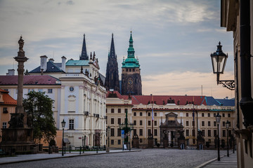 Obraz premium Prague Castle in the morning