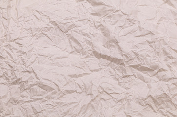 Close up paper crumpled texture background. 