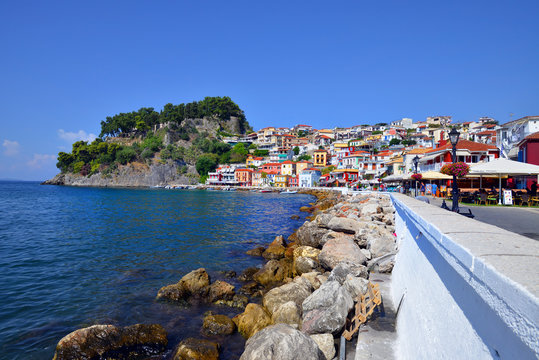 Parga cityscape, Greece