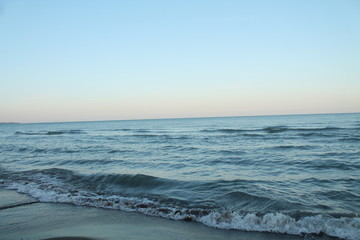 Waves on the beach